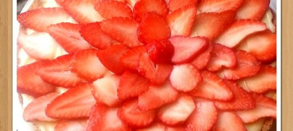 crostata di fragole