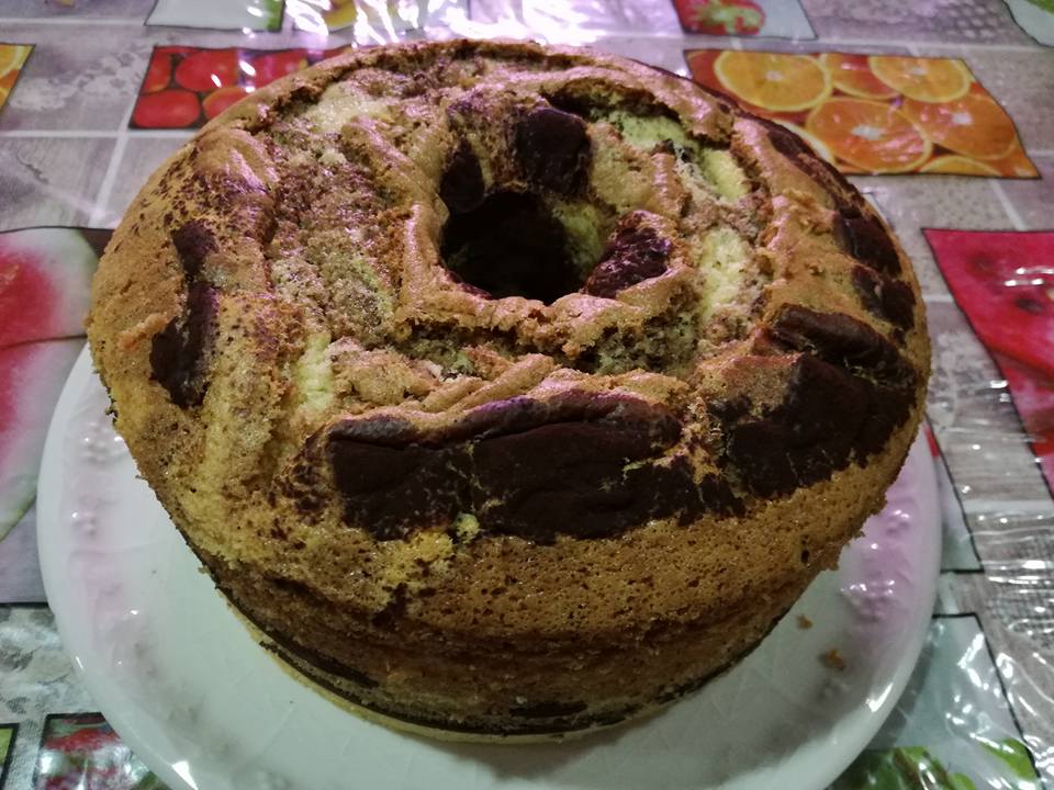 Chiffon cake al cacao - Sofficissima e golosa!